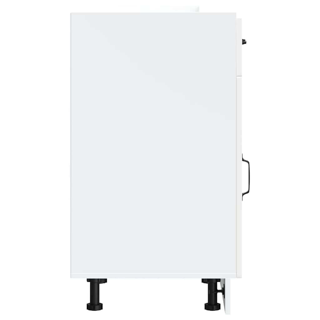 Küchenunterschrank Kalmar Weiß Holzwerkstoff - Premium Küchenschränke - Just €111.61! Shop now at homesales4u