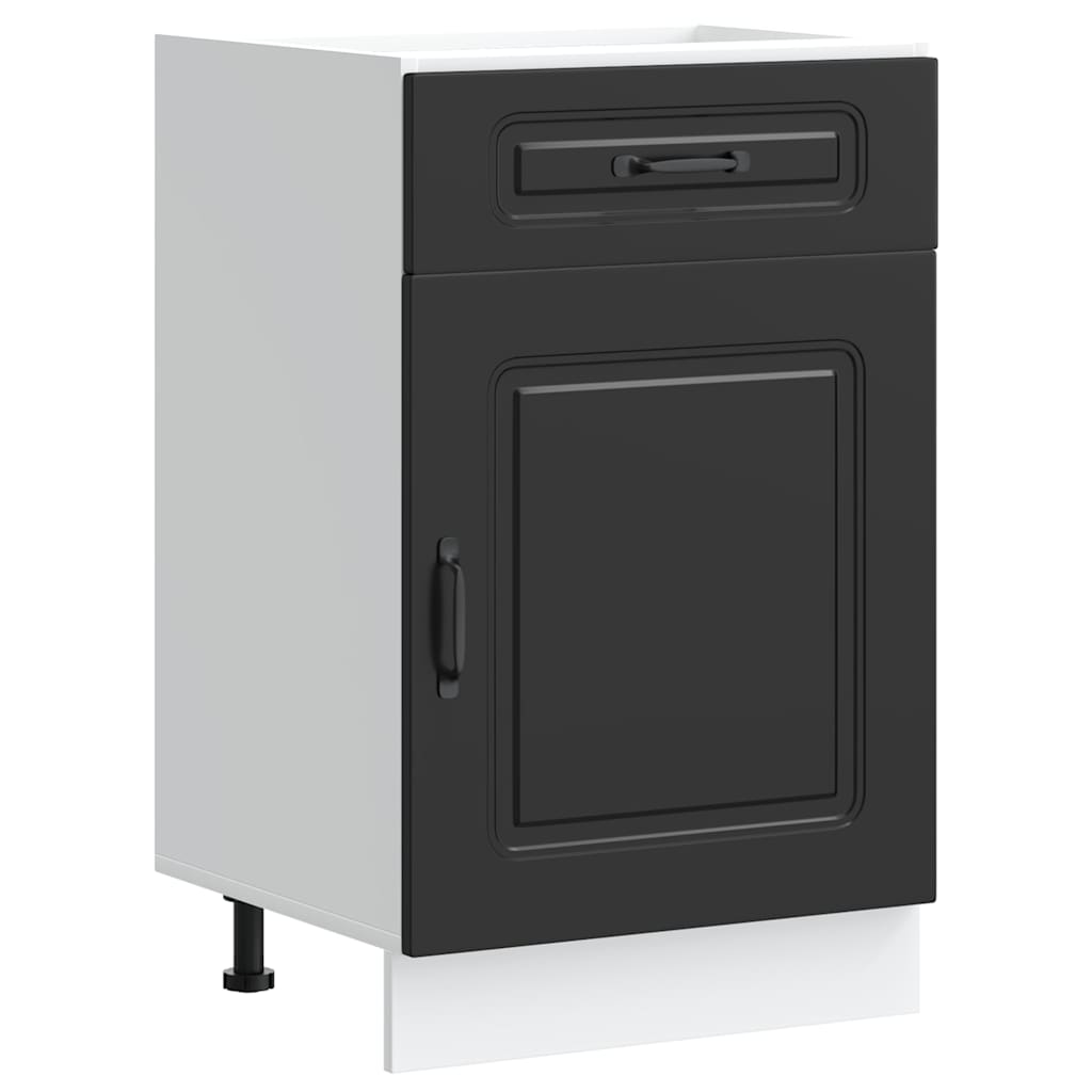 Küchenunterschrank Kalmar Schwarz Holzwerkstoff - Premium Küchenschränke - Just €109.65! Shop now at homesales4u