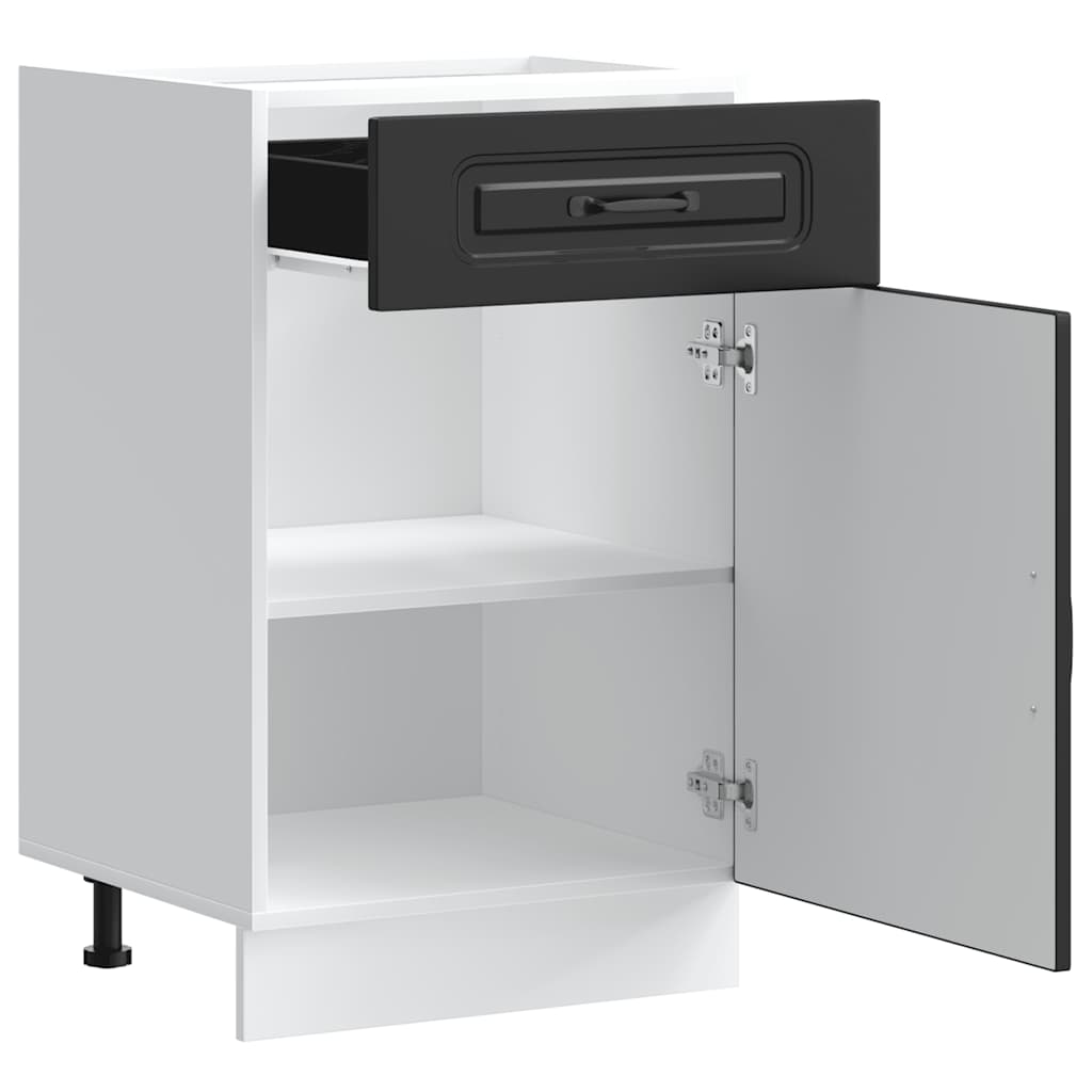 Küchenunterschrank Kalmar Schwarz Holzwerkstoff - Premium Küchenschränke - Just €109.65! Shop now at homesales4u