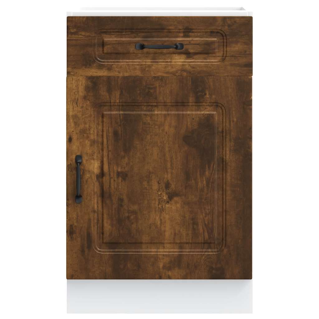 Küchenunterschrank Kalmar Räuchereiche Holzwerkstoff - Premium Küchenschränke - Just €118.45! Shop now at homesales4u