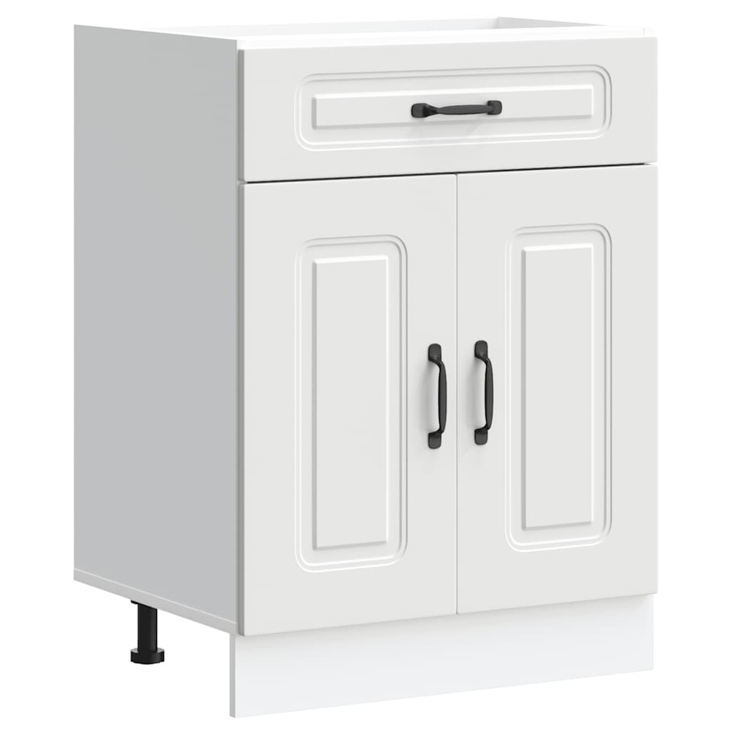 Küchenunterschrank Kalmar Weiß Holzwerkstoff - Premium Küchenschränke - Just €106.07! Shop now at homesales4u