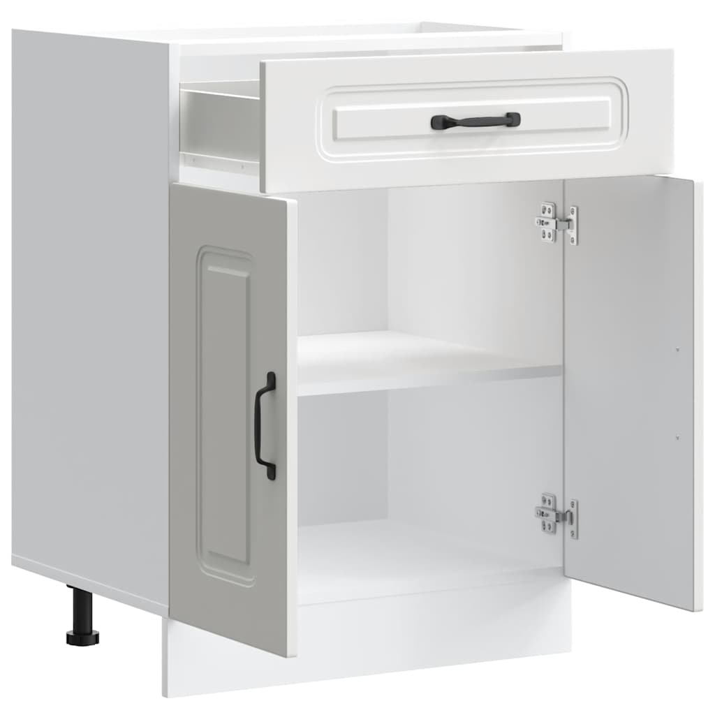 Küchenunterschrank Kalmar Weiß Holzwerkstoff - Premium Küchenschränke - Just €106.07! Shop now at homesales4u