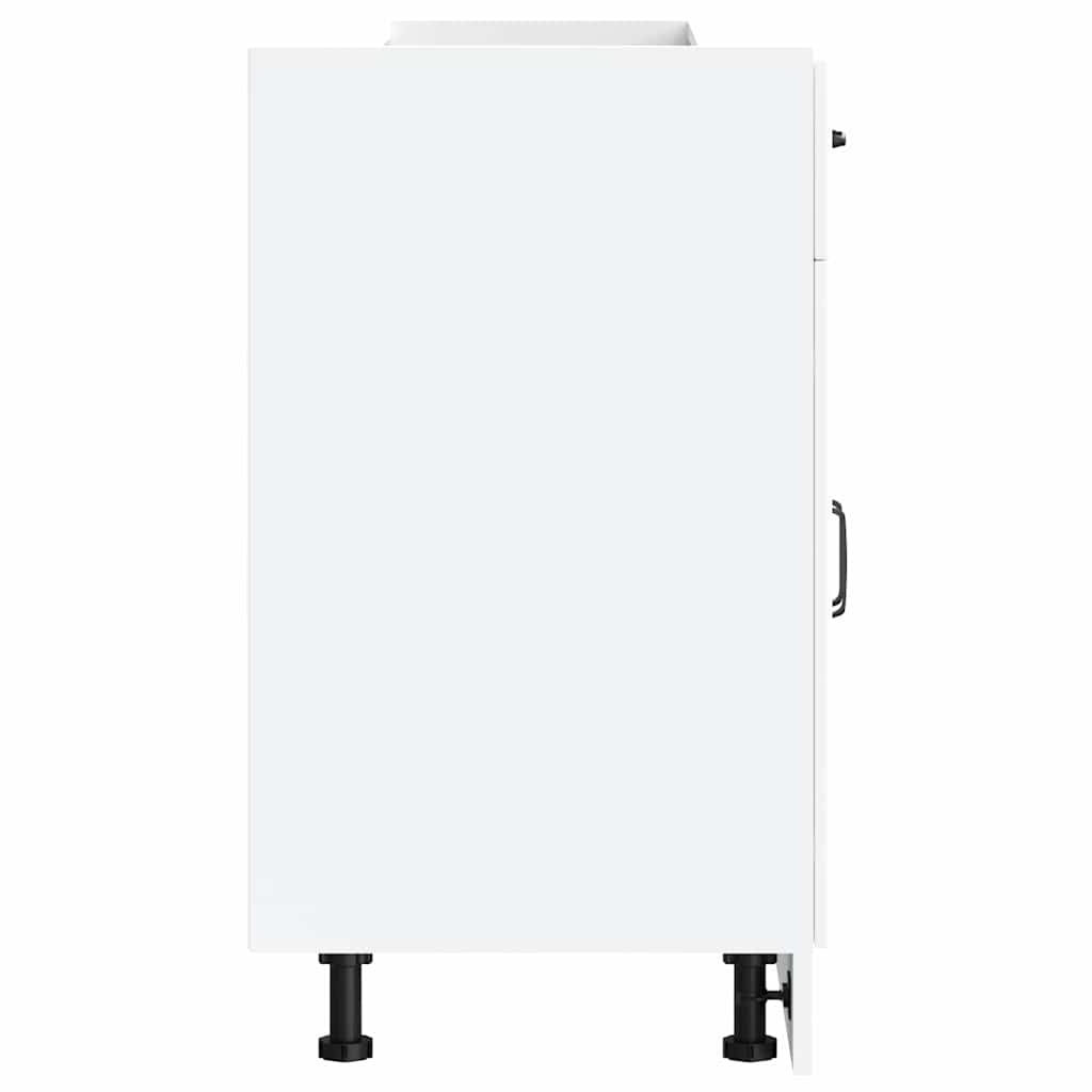 Küchenunterschrank Kalmar Weiß Holzwerkstoff - Premium Küchenschränke - Just €106.07! Shop now at homesales4u