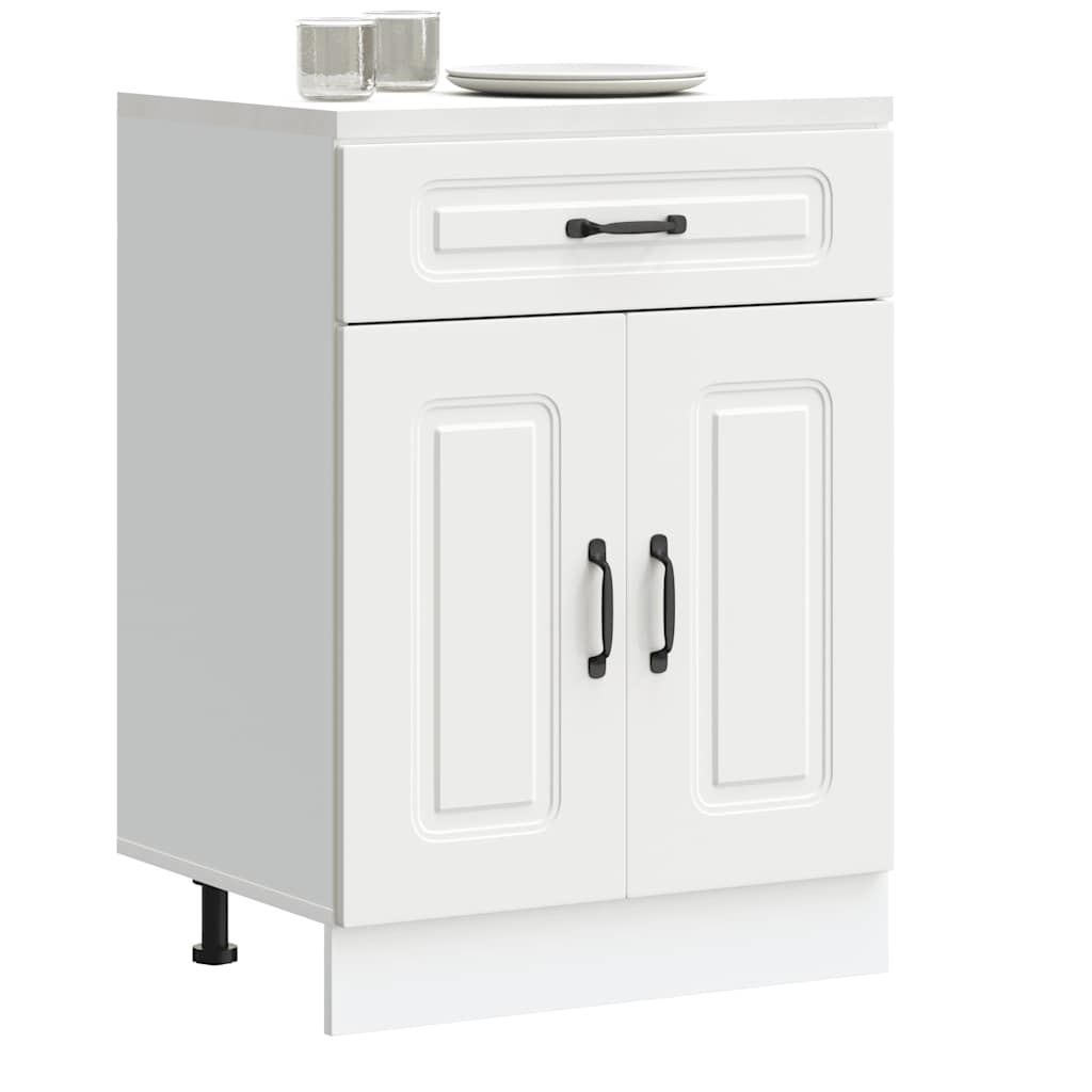 Küchenunterschrank Kalmar Weiß Holzwerkstoff - Premium Küchenschränke - Just €106.07! Shop now at homesales4u