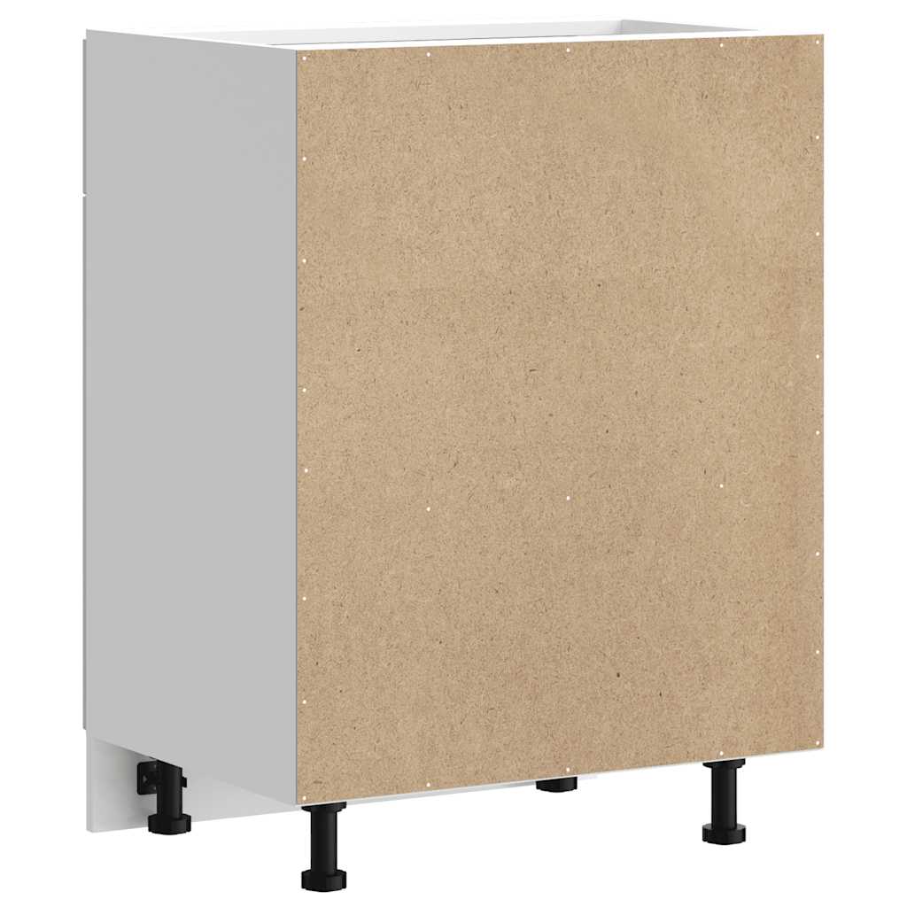 Küchenunterschrank Kalmar Hochglanz-Weiß Holzwerkstoff - Premium Küchenschränke - Just €118.74! Shop now at homesales4u