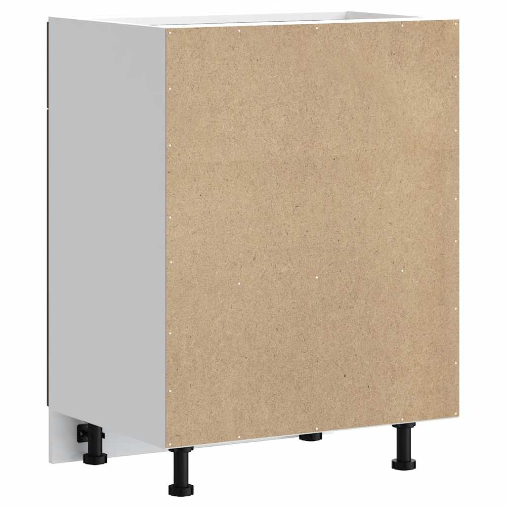 Küchenunterschrank Kalmar Braun Eichen-Optik Holzwerkstoff - Premium Küchenschränke - Just €106.45! Shop now at homesales4u