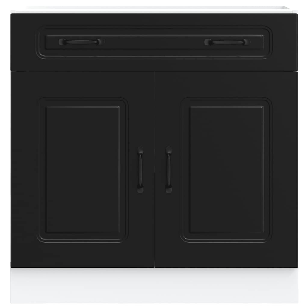 Küchenunterschrank Kalmar Schwarz Holzwerkstoff - Premium Küchenschränke - Just €129.28! Shop now at homesales4u