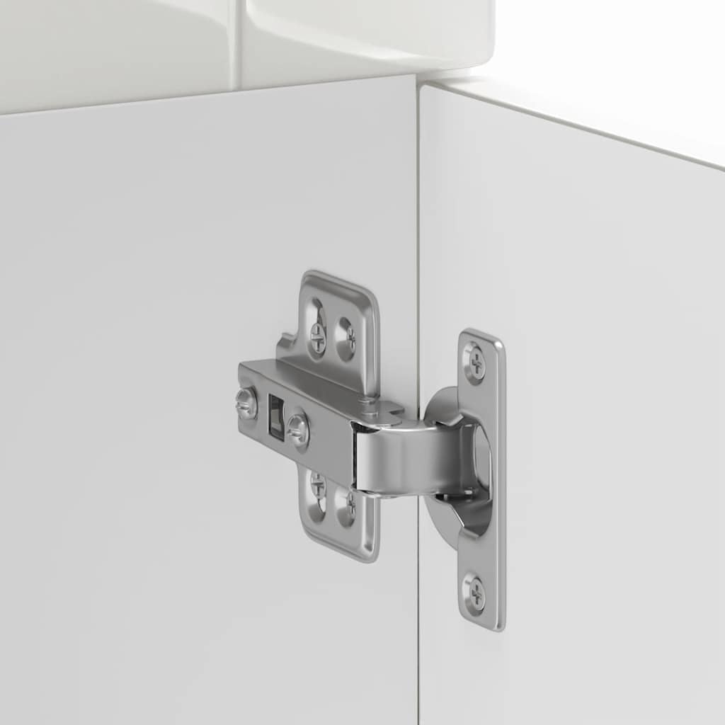 Küchenunterschrank Kalmar Hochglanz-Weiß Holzwerkstoff - Premium Küchenschränke - Just €134.47! Shop now at homesales4u