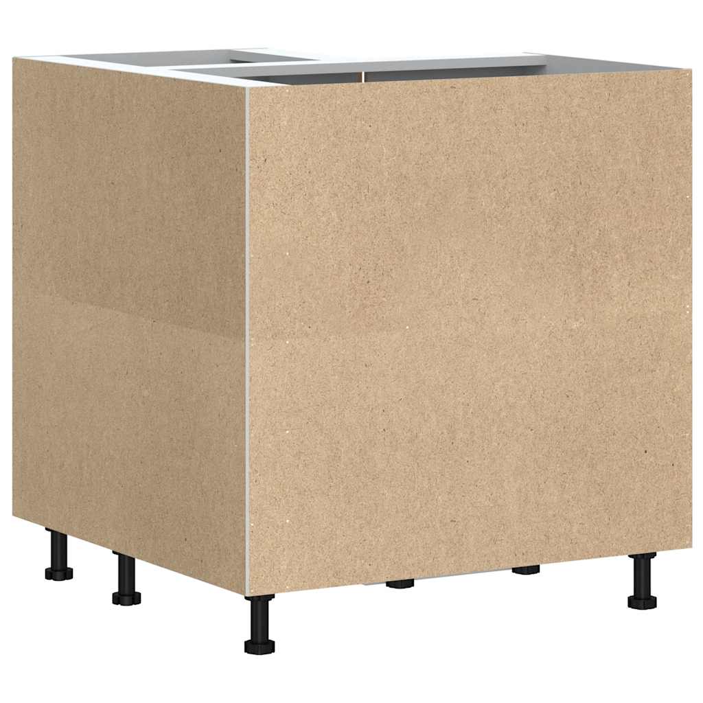Küchen-Eckunterschrank Kalmar Schwarz Holzwerkstoff - Premium Küchenschränke - Just €127.46! Shop now at homesales4u