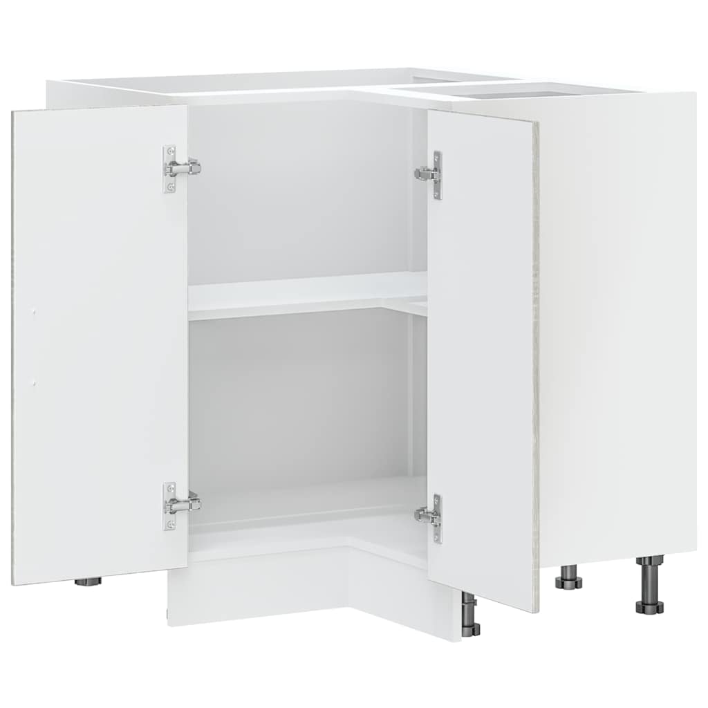 Küchen-Eckunterschrank Kalmar Grau Sonoma Holzwerkstoff - Premium Küchenschränke - Just €120.33! Shop now at homesales4u