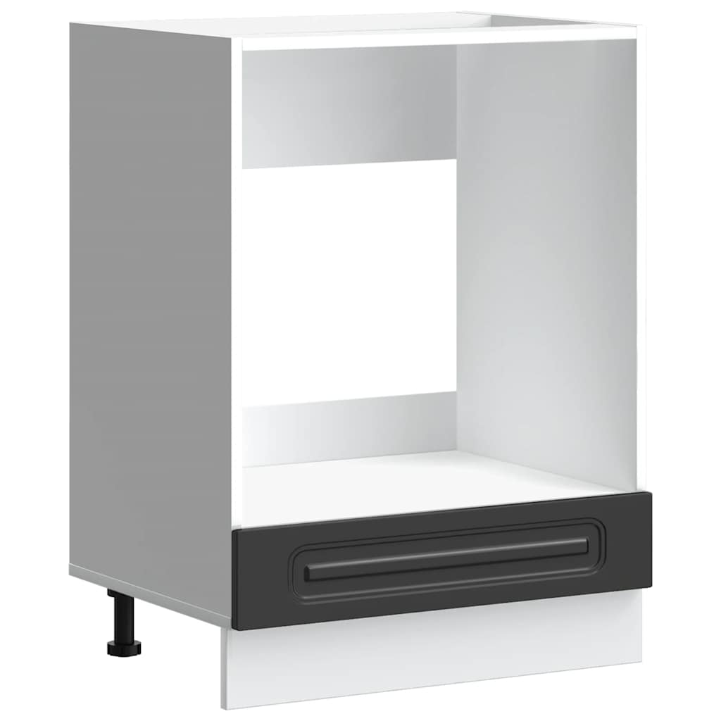 Herdumbauschrank Kalmar Schwarz Holzwerkstoff - Premium Küchenschränke - Just €74.90! Shop now at homesales4u