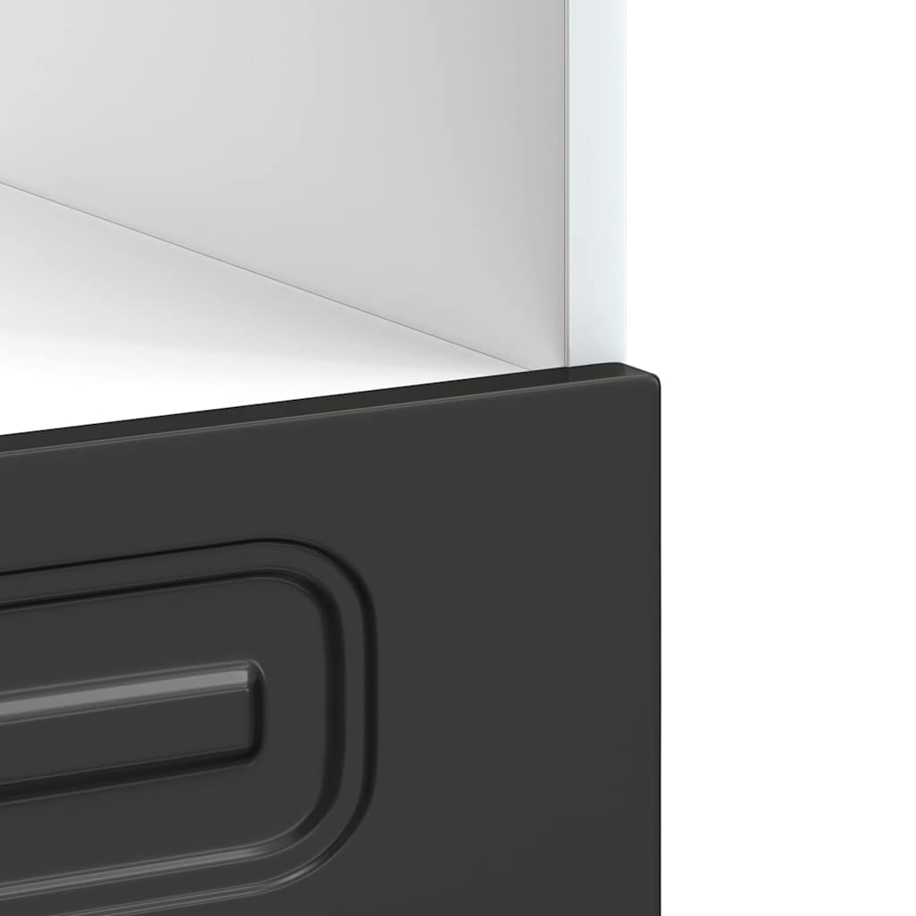 Herdumbauschrank Kalmar Schwarz Holzwerkstoff - Premium Küchenschränke - Just €74.90! Shop now at homesales4u