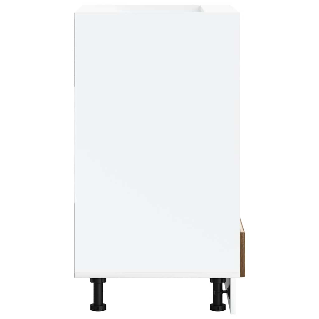 Herdumbauschrank Kalmar Braun Eichen-Optik Holzwerkstoff - Premium Küchenschränke - Just €72.92! Shop now at homesales4u