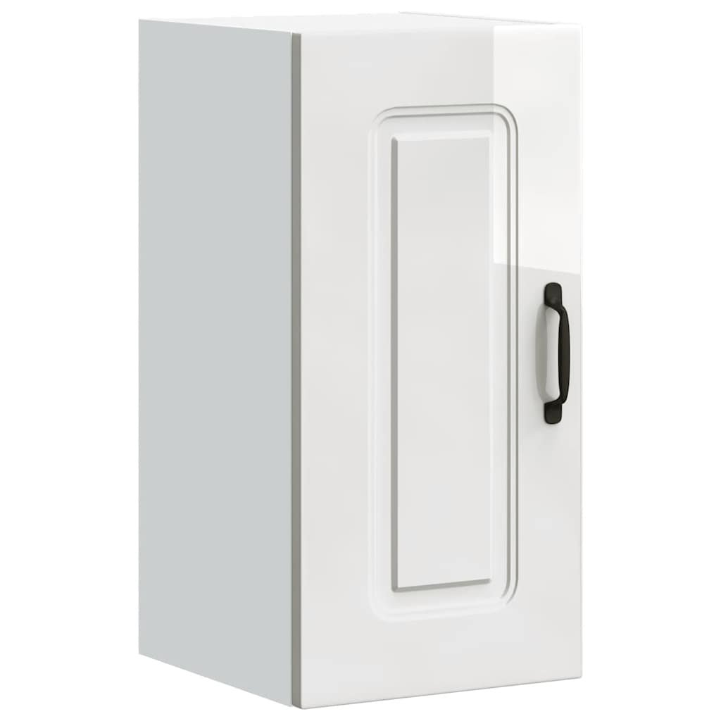 Küchen-Hängeschrank Kalmar Hochglanz-Weiß Holzwerkstoff - Premium Küchenschränke - Just €75.59! Shop now at homesales4u