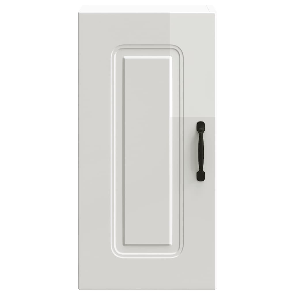 Küchen-Hängeschrank Kalmar Hochglanz-Weiß Holzwerkstoff - Premium Küchenschränke - Just €75.59! Shop now at homesales4u