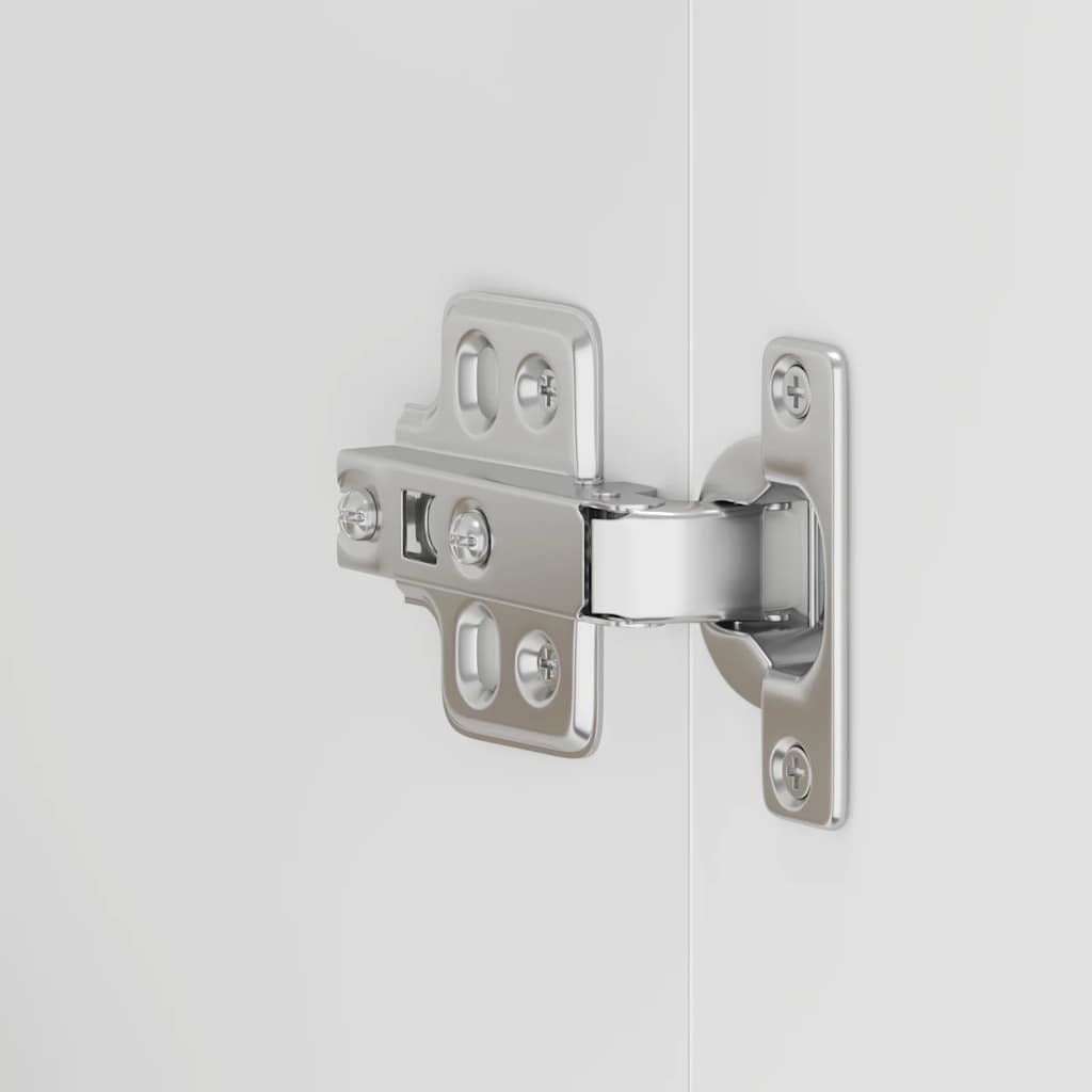 Küchen-Hängeschrank Kalmar Hochglanz-Weiß Holzwerkstoff - Premium Küchenschränke - Just €75.59! Shop now at homesales4u