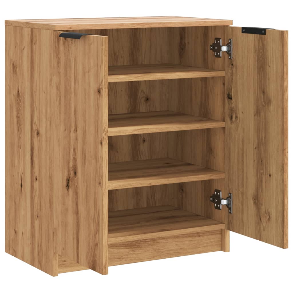 Schuhschrank Artisan-Eiche 59x35x70 cm Holzwerkstoff - Premium Schränke - Just €103.91! Shop now at homesales4u