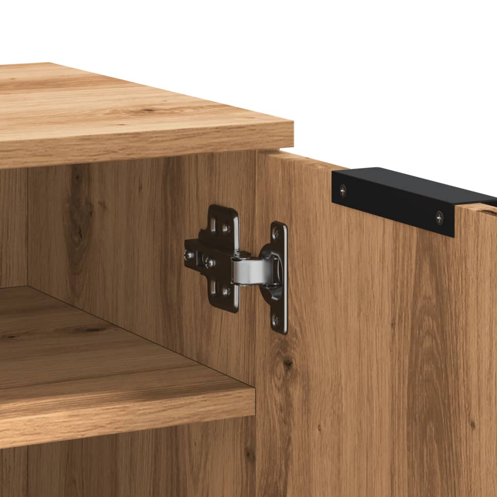 Schuhschrank Artisan-Eiche 59x35x70 cm Holzwerkstoff - Premium Schränke - Just €103.91! Shop now at homesales4u