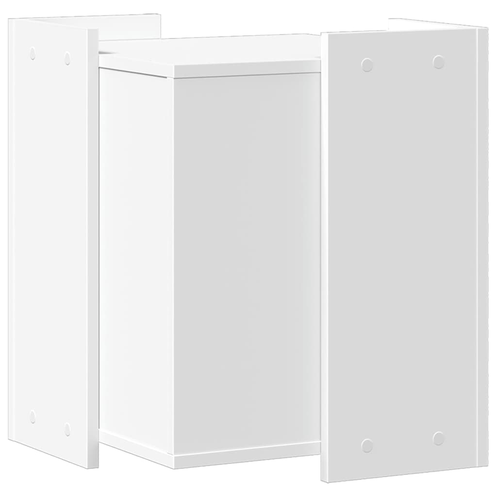 Katzenklo Weiß 42x42x51 cm Holzwerkstoff - Premium Kratzbäume - Just €48.50! Shop now at homesales4u
