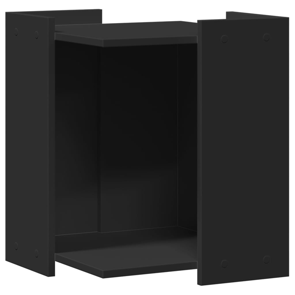 Katzenklo Schwarz 42x42x51 cm Holzwerkstoff - Premium Kratzbäume - Just €50.12! Shop now at homesales4u