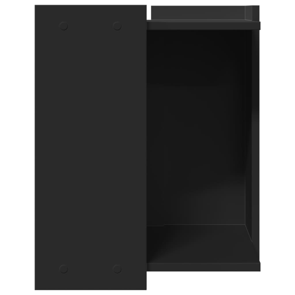 Katzenklo Schwarz 42x42x51 cm Holzwerkstoff - Premium Kratzbäume - Just €50.12! Shop now at homesales4u