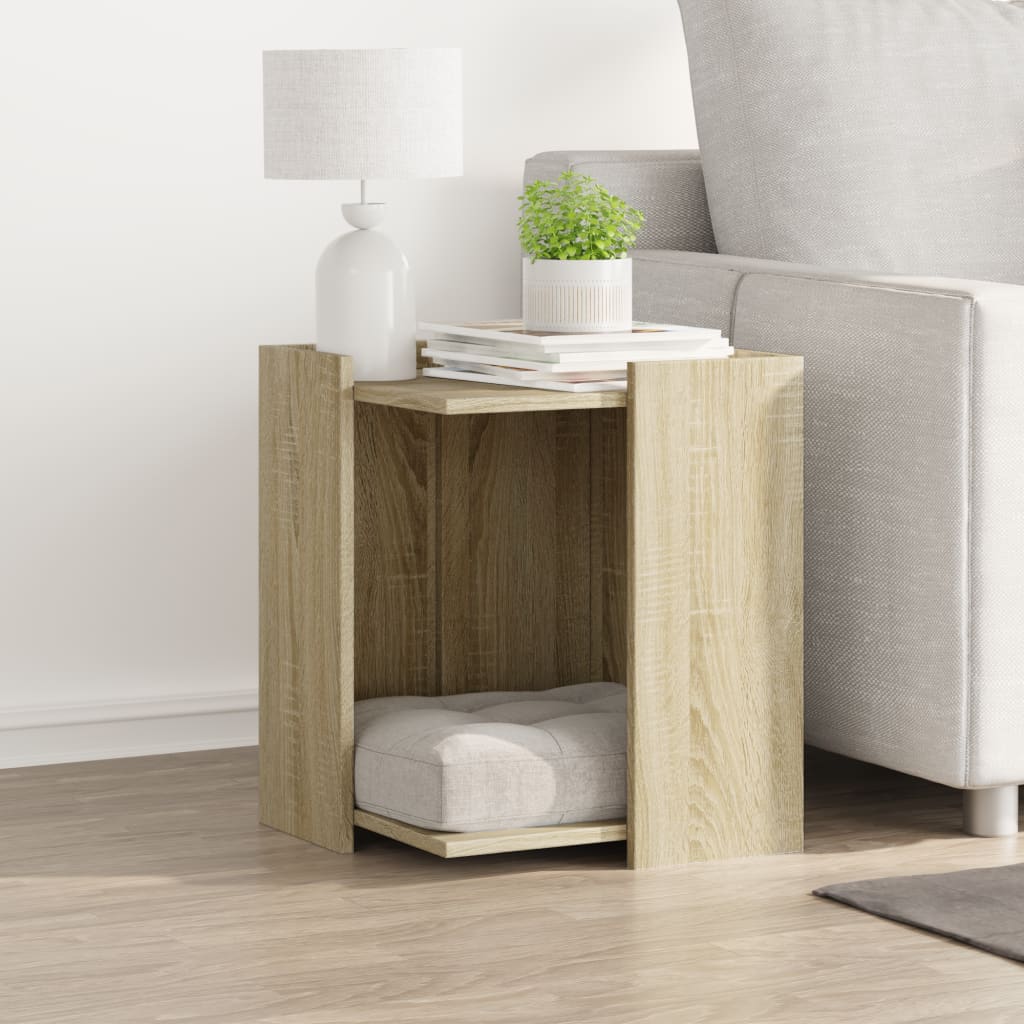 Katzenklo Sonoma Eiche 42x42x51 cm Holzwerkstoff - Premium Kratzbäume - Just €52.78! Shop now at homesales4u
