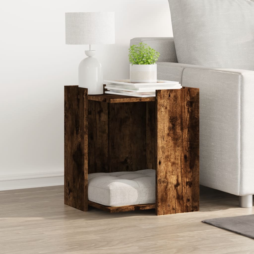 Katzenklo Räuchereiche 42x42x51 cm Holzwerkstoff - Premium Kratzbäume - Just €58.18! Shop now at homesales4u