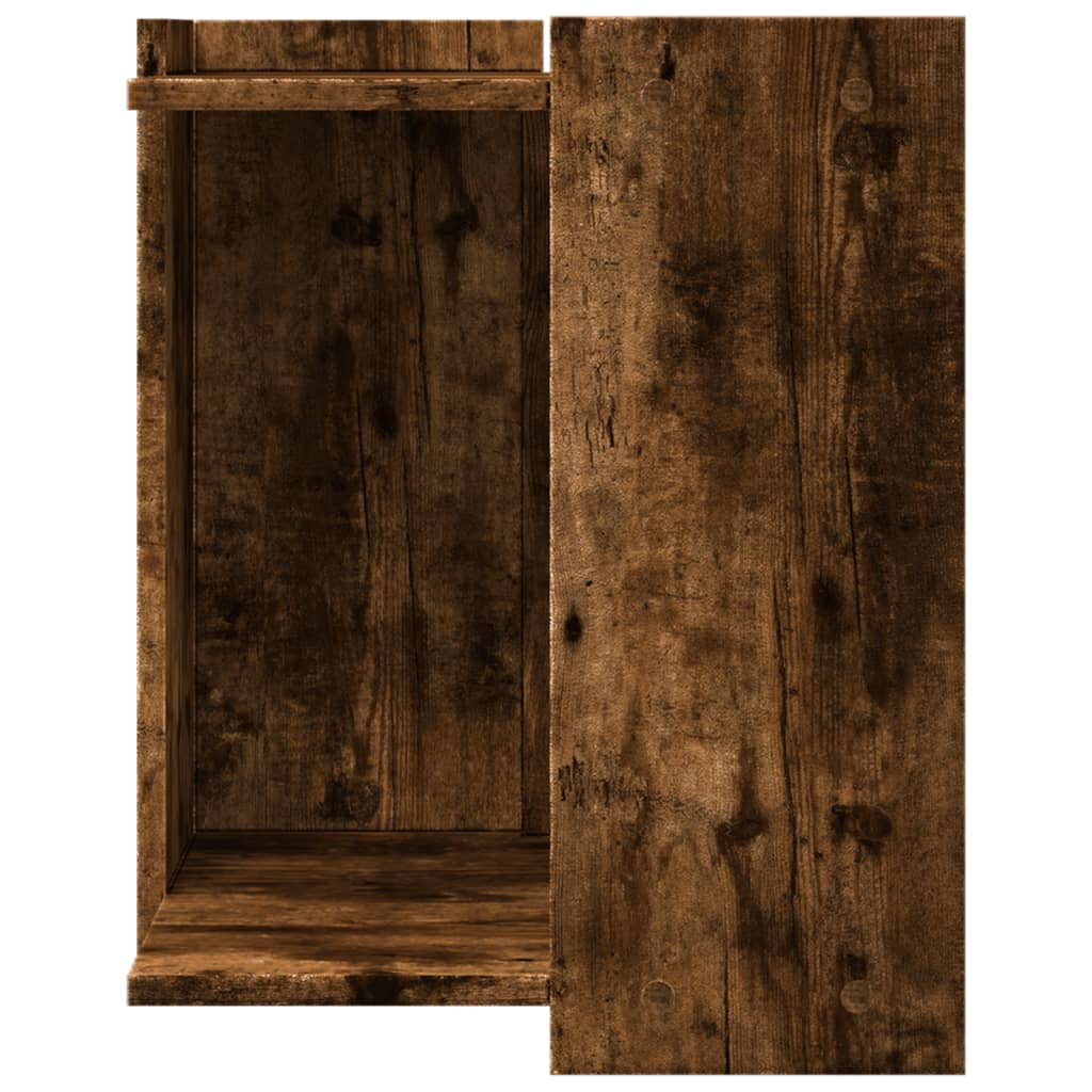 Katzenklo Räuchereiche 42x42x51 cm Holzwerkstoff - Premium Kratzbäume - Just €58.18! Shop now at homesales4u