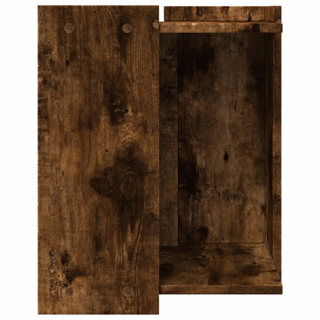 Katzenklo Räuchereiche 42x42x51 cm Holzwerkstoff - Premium Kratzbäume - Just €58.18! Shop now at homesales4u