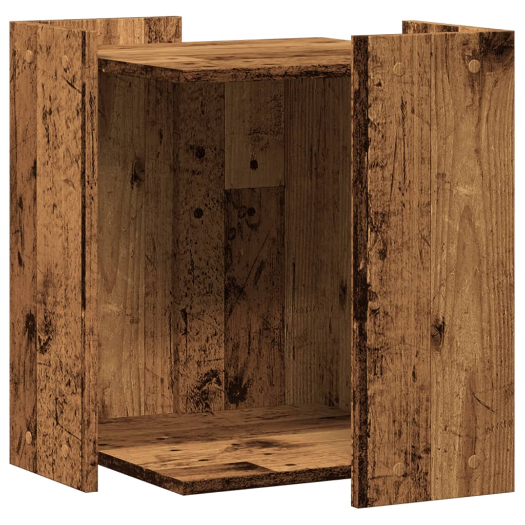 Katzenklo Altholz-Optik 42x42x51 cm Holzwerkstoff - Premium Kratzbäume - Just €55.25! Shop now at homesales4u