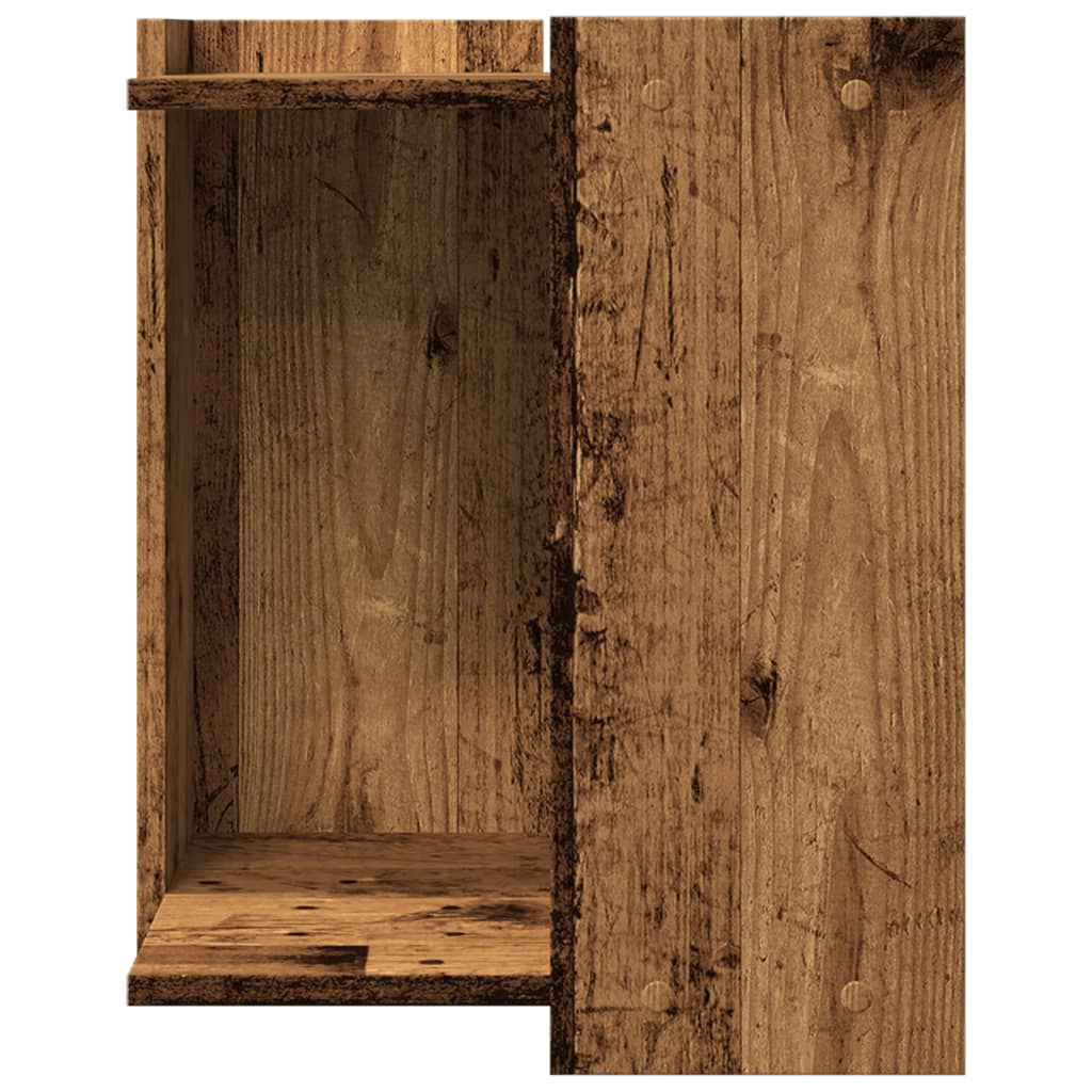 Katzenklo Altholz-Optik 42x42x51 cm Holzwerkstoff - Premium Kratzbäume - Just €55.25! Shop now at homesales4u