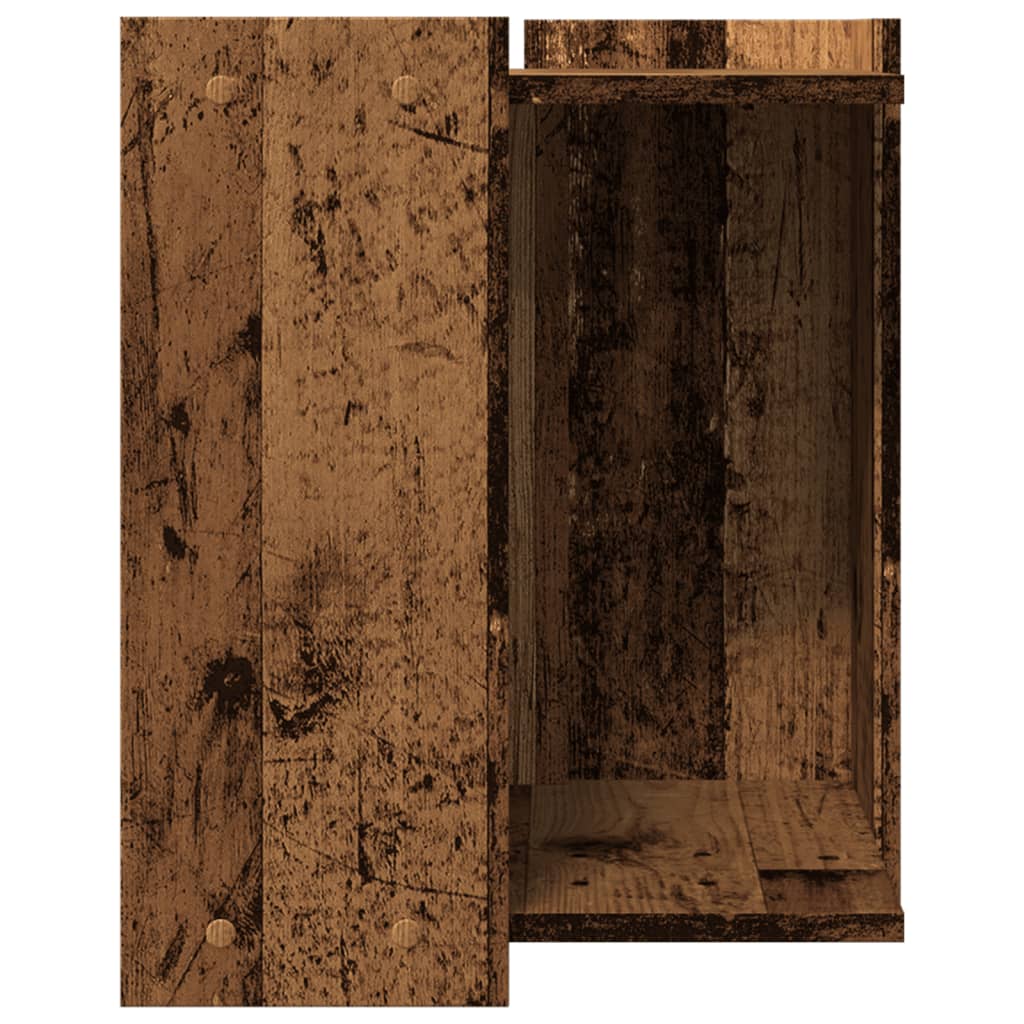 Katzenklo Altholz-Optik 42x42x51 cm Holzwerkstoff - Premium Kratzbäume - Just €55.25! Shop now at homesales4u