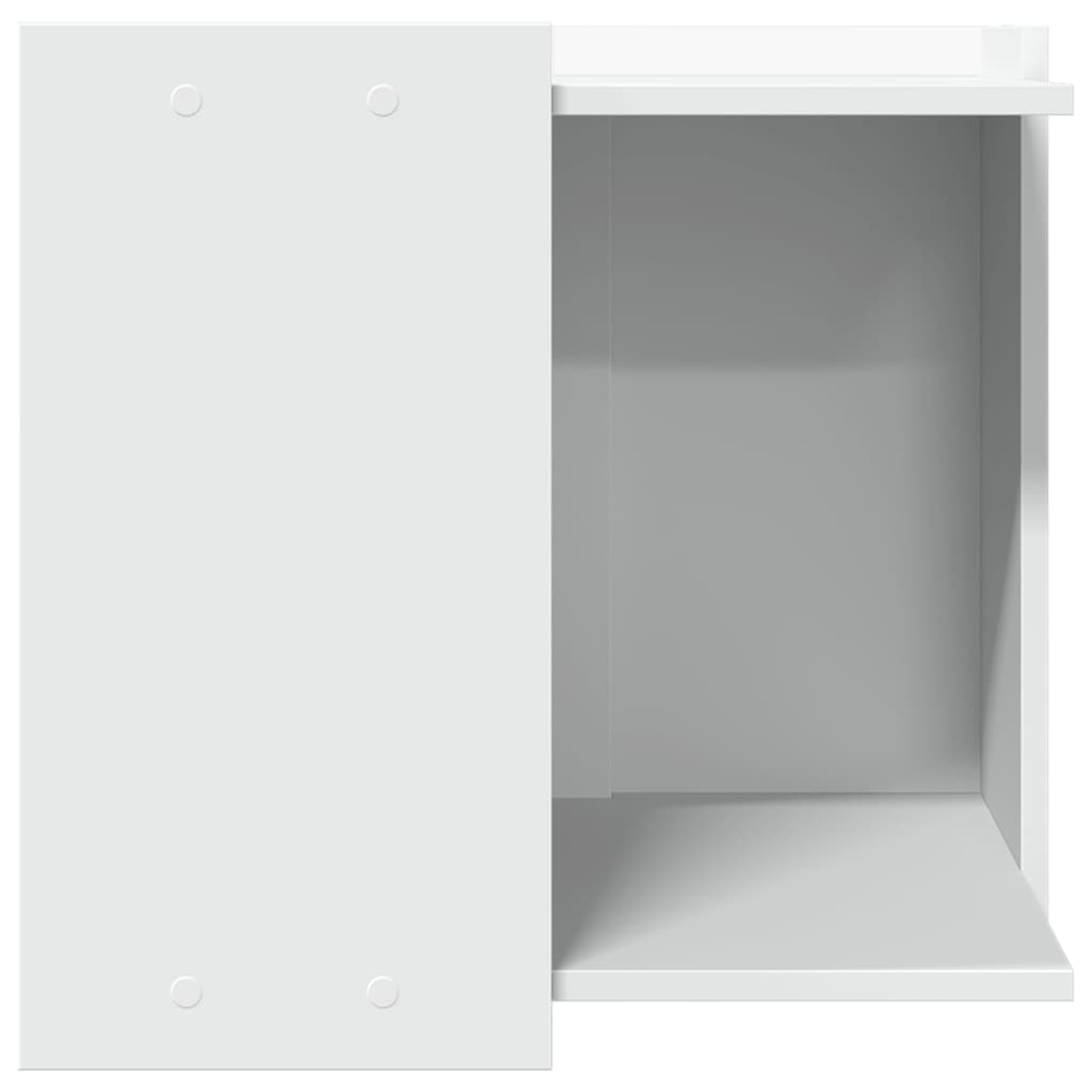 Katzenklo Weiß 53x53x51 cm Holzwerkstoff - Premium Kratzbäume - Just €65.23! Shop now at homesales4u