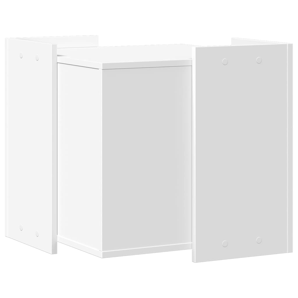 Katzenklo Weiß 53x53x51 cm Holzwerkstoff - Premium Kratzbäume - Just €65.23! Shop now at homesales4u