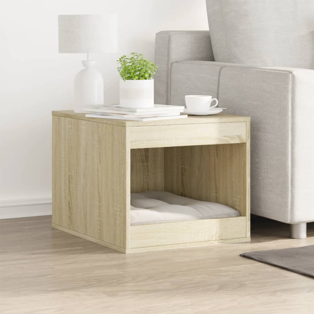Katzenklo Sonoma Eiche 47x59x42 cm Holzwerkstoff - Premium Kratzbäume - Just €57.49! Shop now at homesales4u