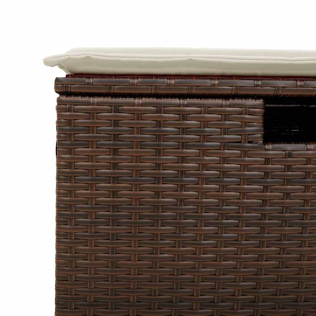 6-tlg. Garten-Sofagarnitur mit Kissen Braun Poly Rattan - Premium Gartenmöbel-Sets - Just €519.85! Shop now at homesales4u