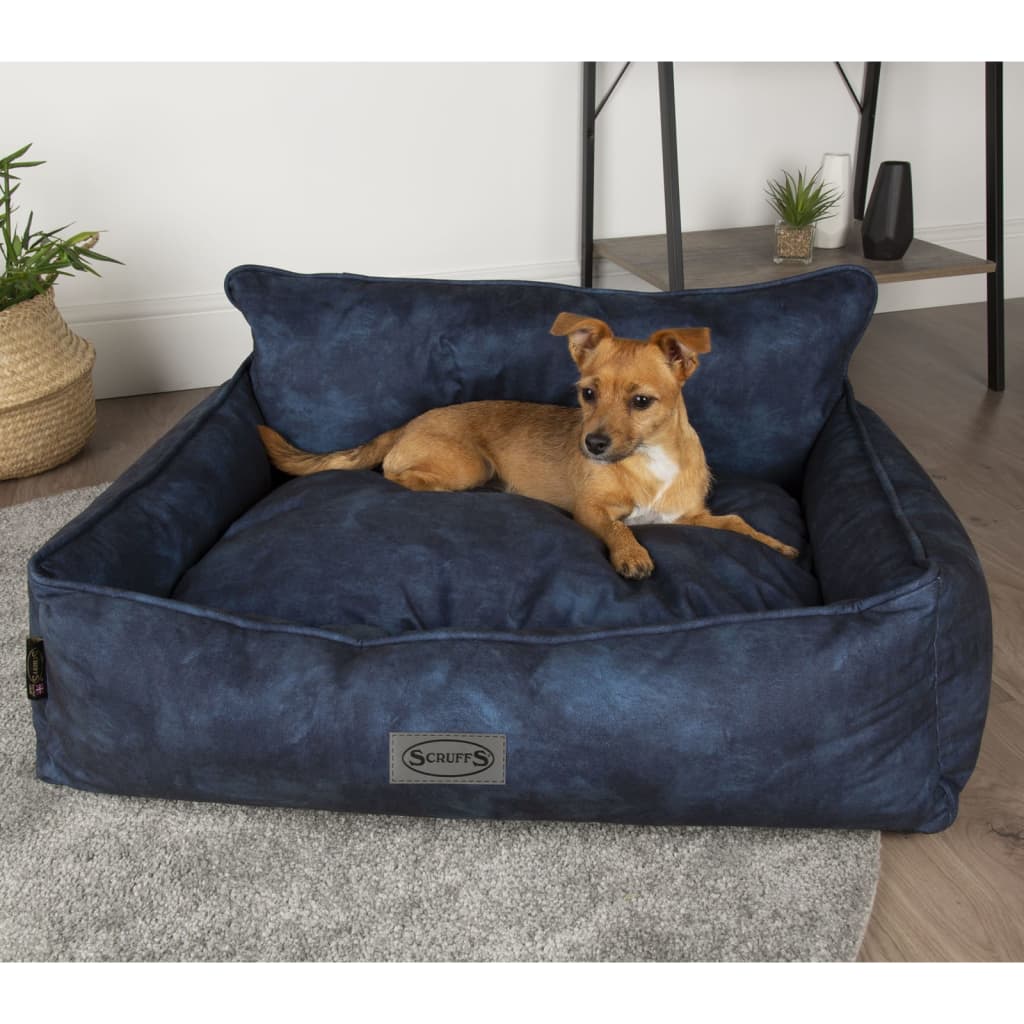 Hundebett Kensington Größe M 60x50 cm Marineblau - Premium Hundebetten - Just €71.91! Shop now at homesales4u