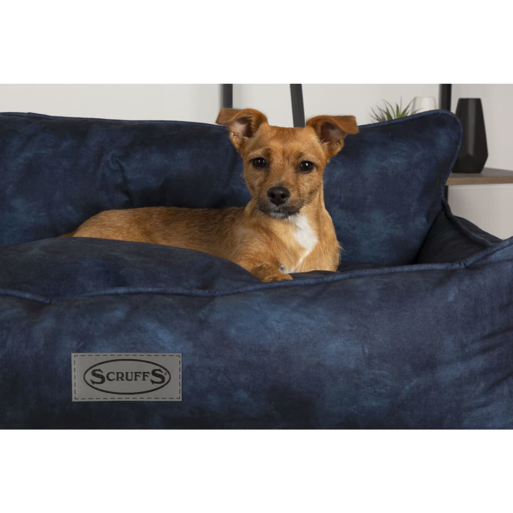 Hundebett Kensington Größe M 60x50 cm Marineblau - Premium Hundebetten - Just €71.91! Shop now at homesales4u