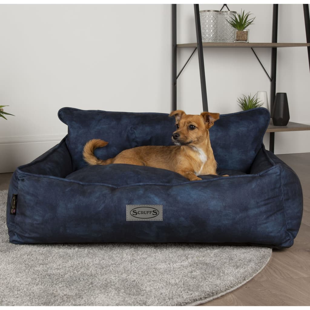 Hundebett Kensington Größe M 60x50 cm Marineblau - Premium Hundebetten - Just €71.91! Shop now at homesales4u