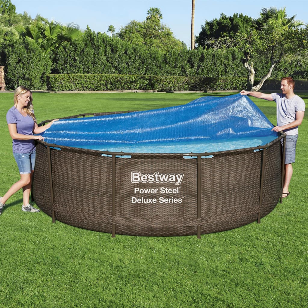 Solar-Poolabdeckung Flowclear 356 cm - Premium Poolabdeckungen & -unterlagen - Just €51.95! Shop now at homesales4u