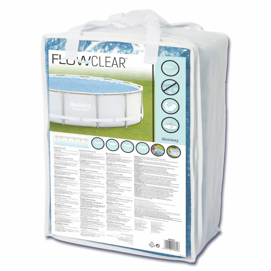 Solar-Poolabdeckung Flowclear 427 cm - Premium Poolabdeckungen & -unterlagen - Just €61.73! Shop now at homesales4u