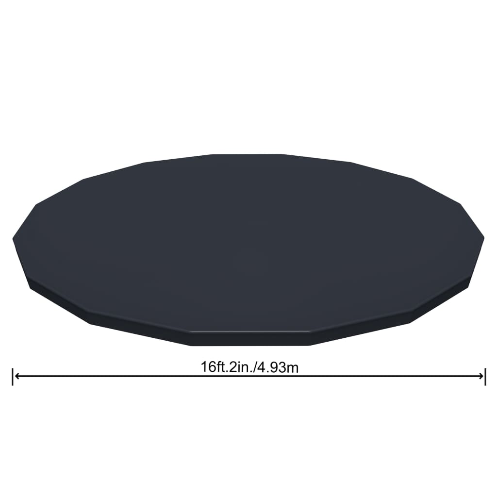 Poolabdeckung Flowclear 488 cm - Premium Poolabdeckungen & -unterlagen - Just €49.15! Shop now at homesales4u