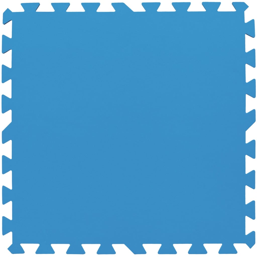 Pool-Bodenschutz 8 Stk. Blau 58220 - Premium Poolabdeckungen & -unterlagen - Just €37.83! Shop now at homesales4u