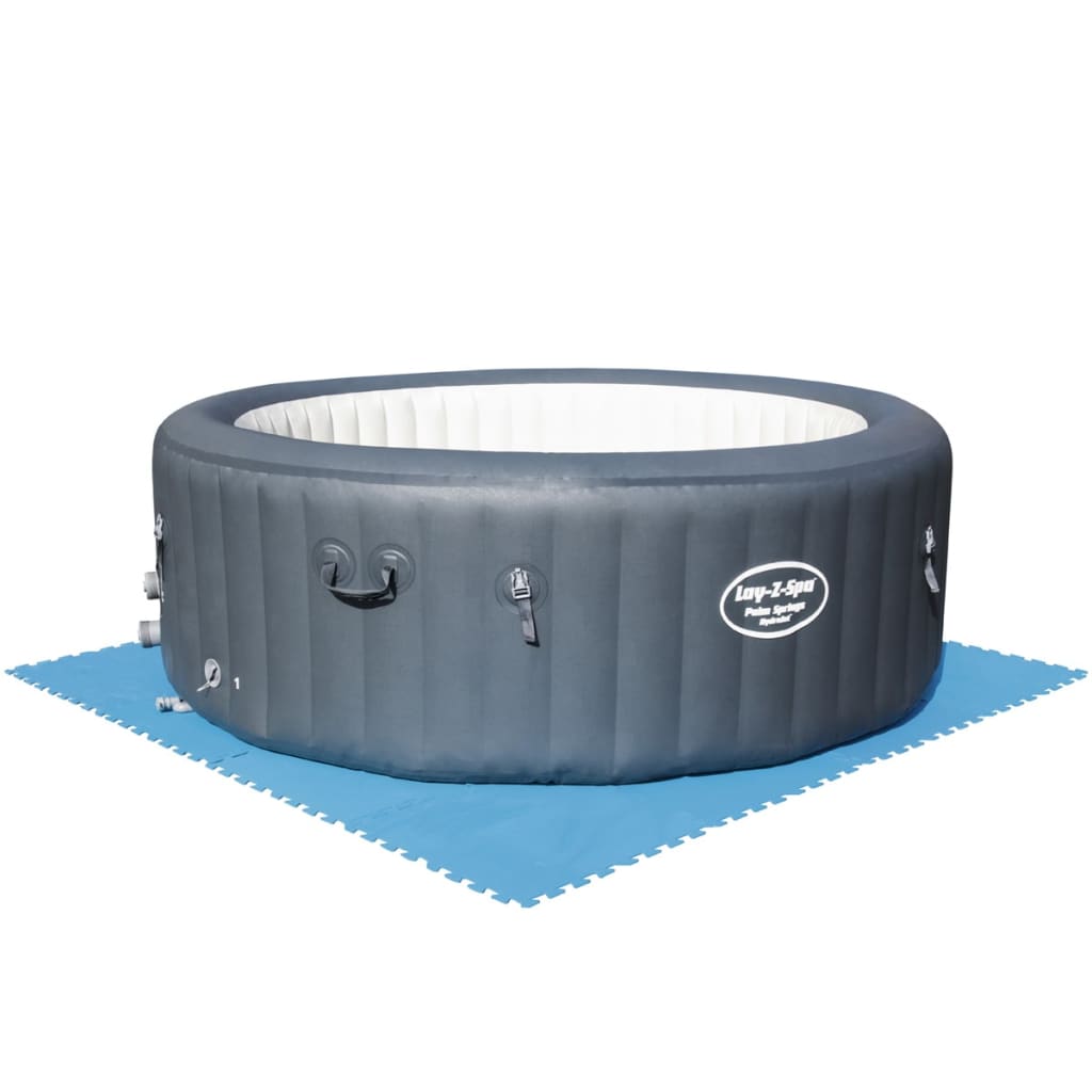 Pool-Bodenschutz 8 Stk. Blau 58220 - Premium Poolabdeckungen & -unterlagen - Just €37.83! Shop now at homesales4u