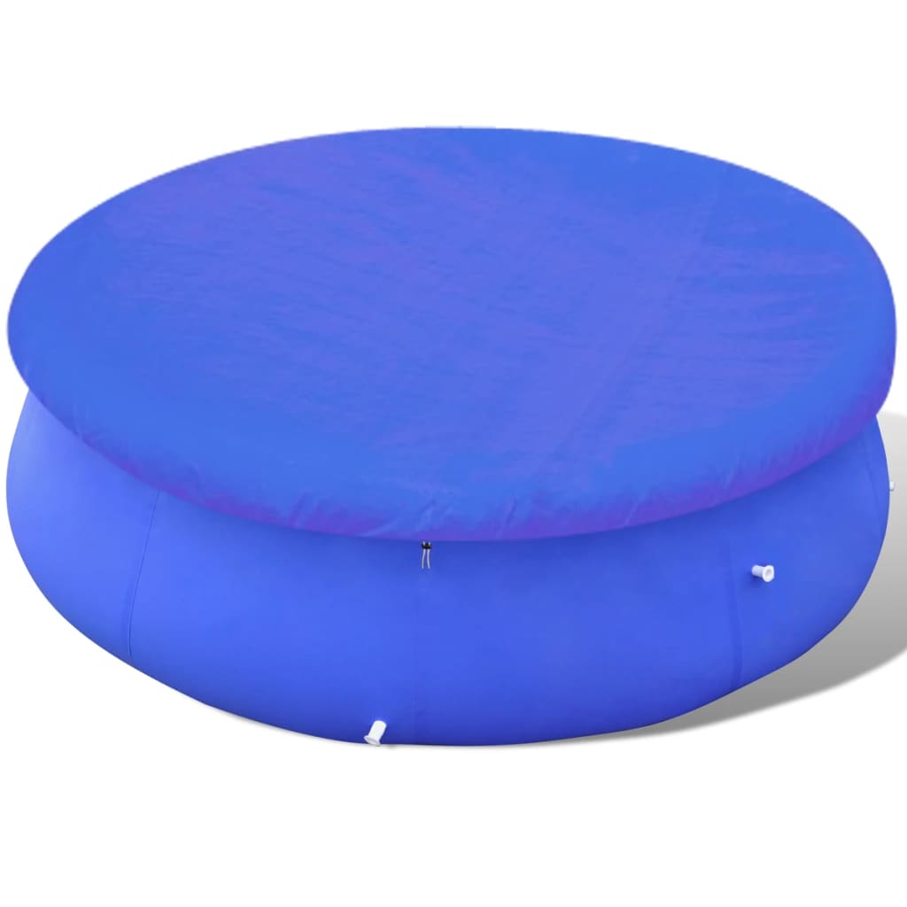 Poolabdeckung PE Rund 540 cm 90 g/m² - Premium Poolabdeckungen & -unterlagen - Just €58.46! Shop now at homesales4u