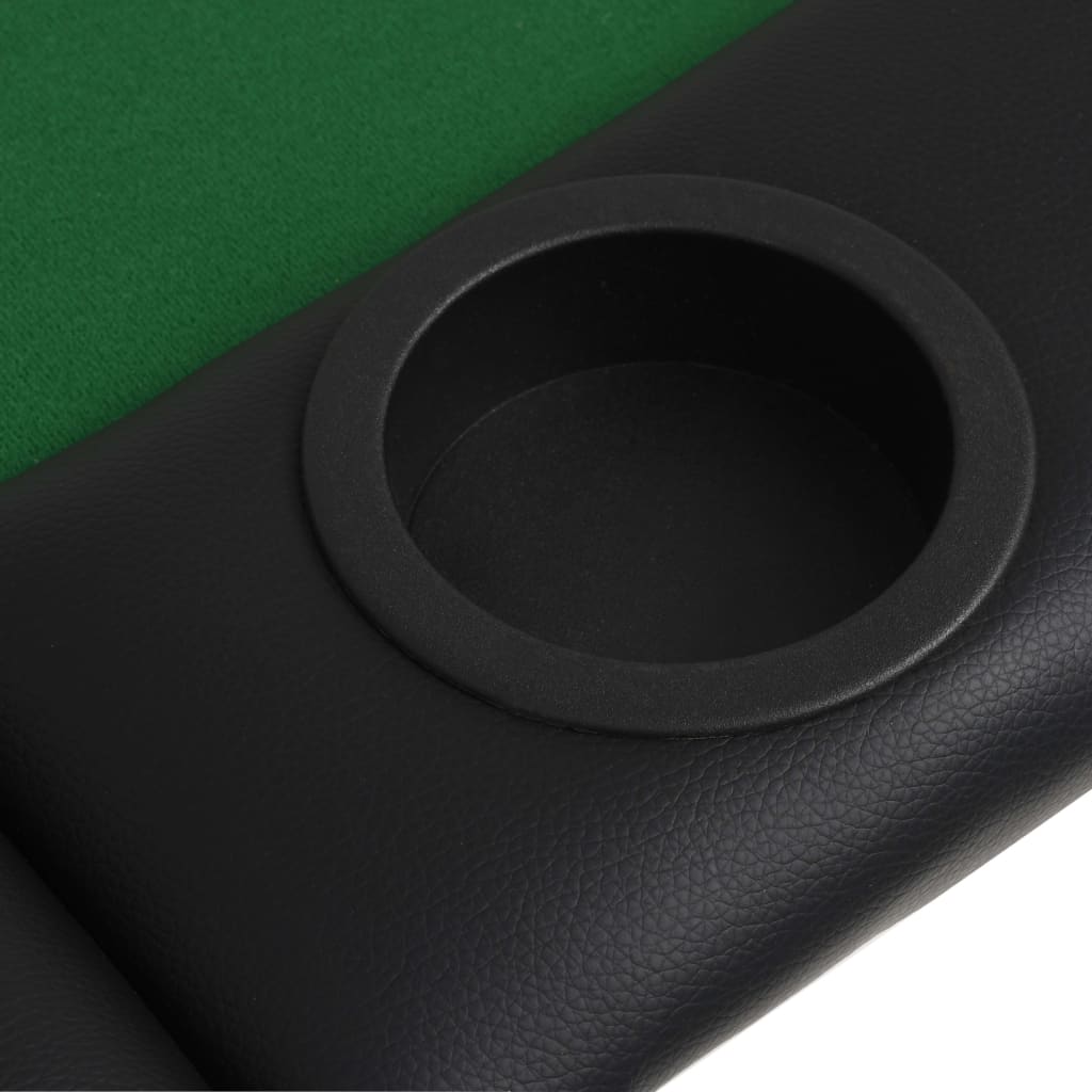 9-Spieler Poker Falttisch 3-fach Faltbar Oval Grün - Premium Poker- & Spieltische - Just €213.03! Shop now at homesales4u