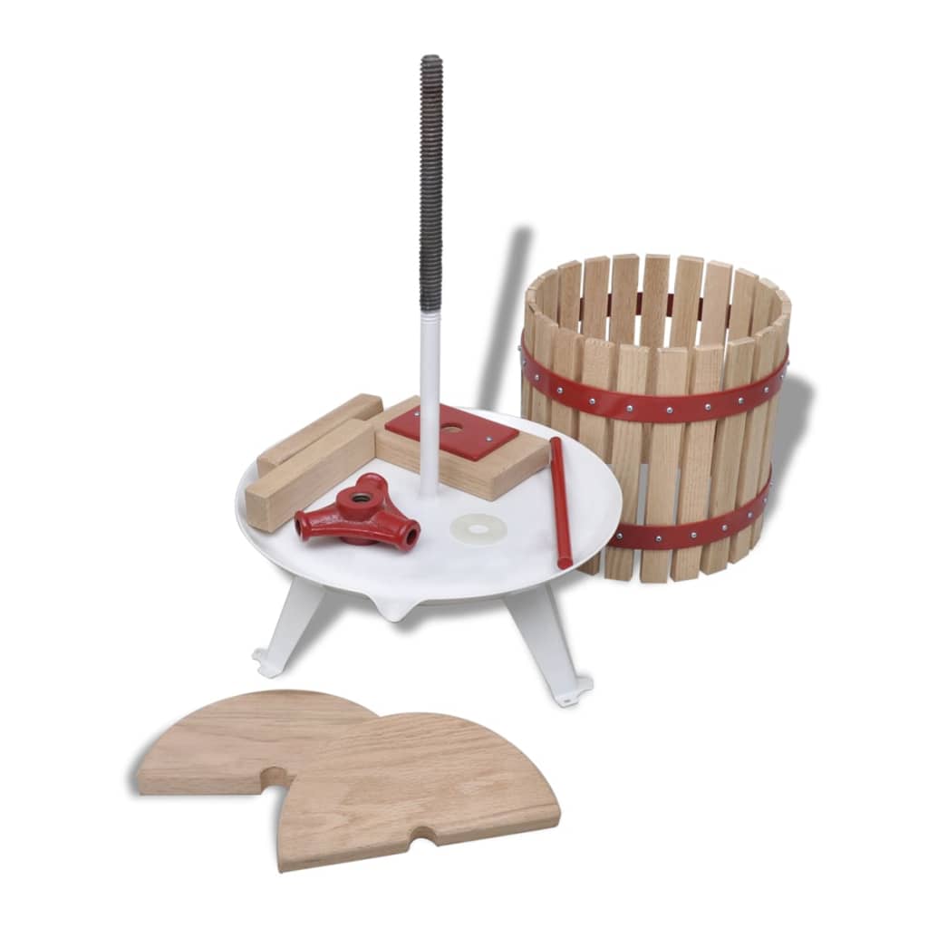 Obst- und Weinpresse 6 L - Premium Weinkellerei - Just €81.57! Shop now at homesales4u