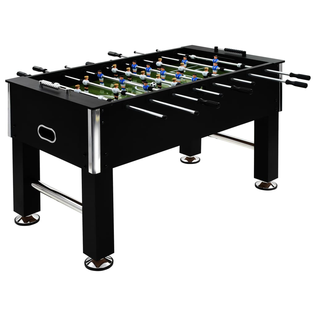 Kickertisch Stahl 60 kg 140 x 74,5 x 87,5 cm Schwarz - Premium Tischfußball-Tische - Just €487.55! Shop now at homesales4u
