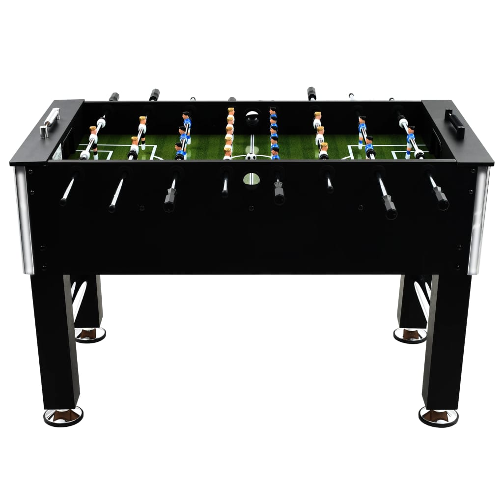 Kickertisch Stahl 60 kg 140 x 74,5 x 87,5 cm Schwarz - Premium Tischfußball-Tische - Just €487.55! Shop now at homesales4u