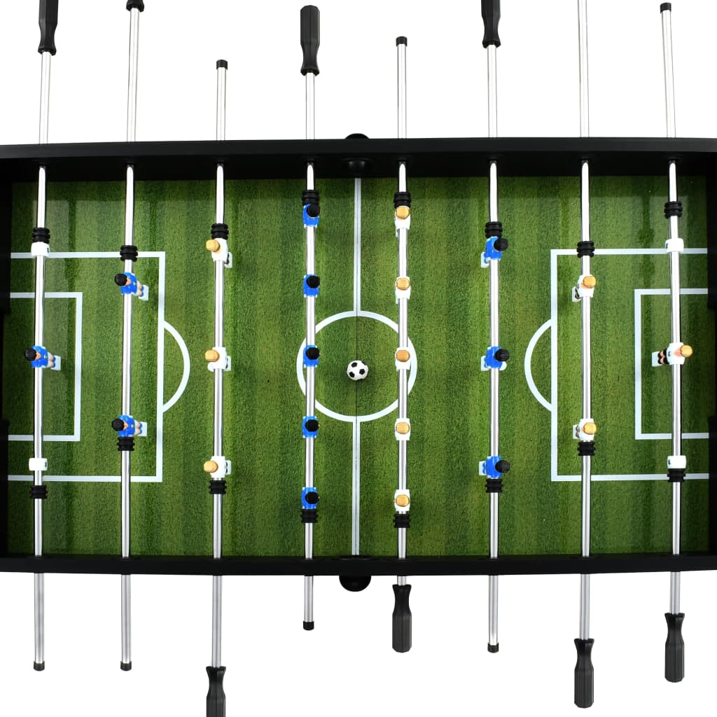 Kickertisch Stahl 60 kg 140 x 74,5 x 87,5 cm Schwarz - Premium Tischfußball-Tische - Just €487.55! Shop now at homesales4u